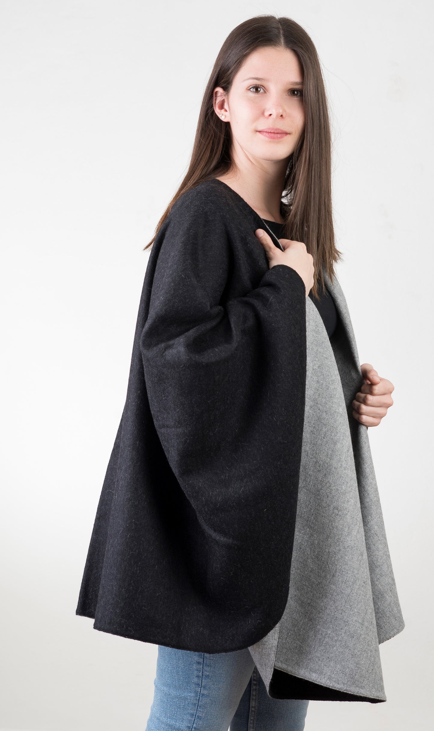 Ruana "Reversible"