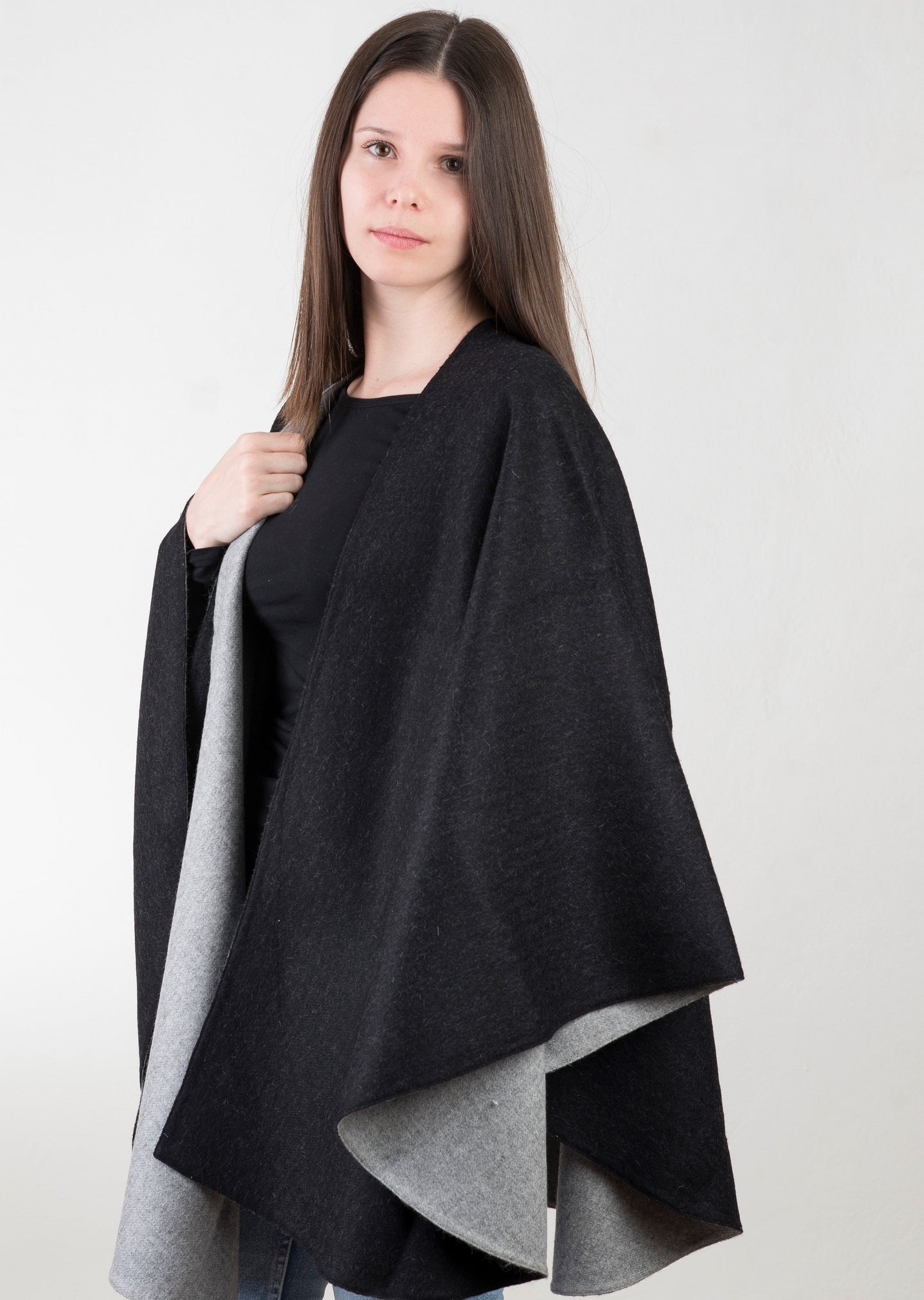 Ruana "Reversible"