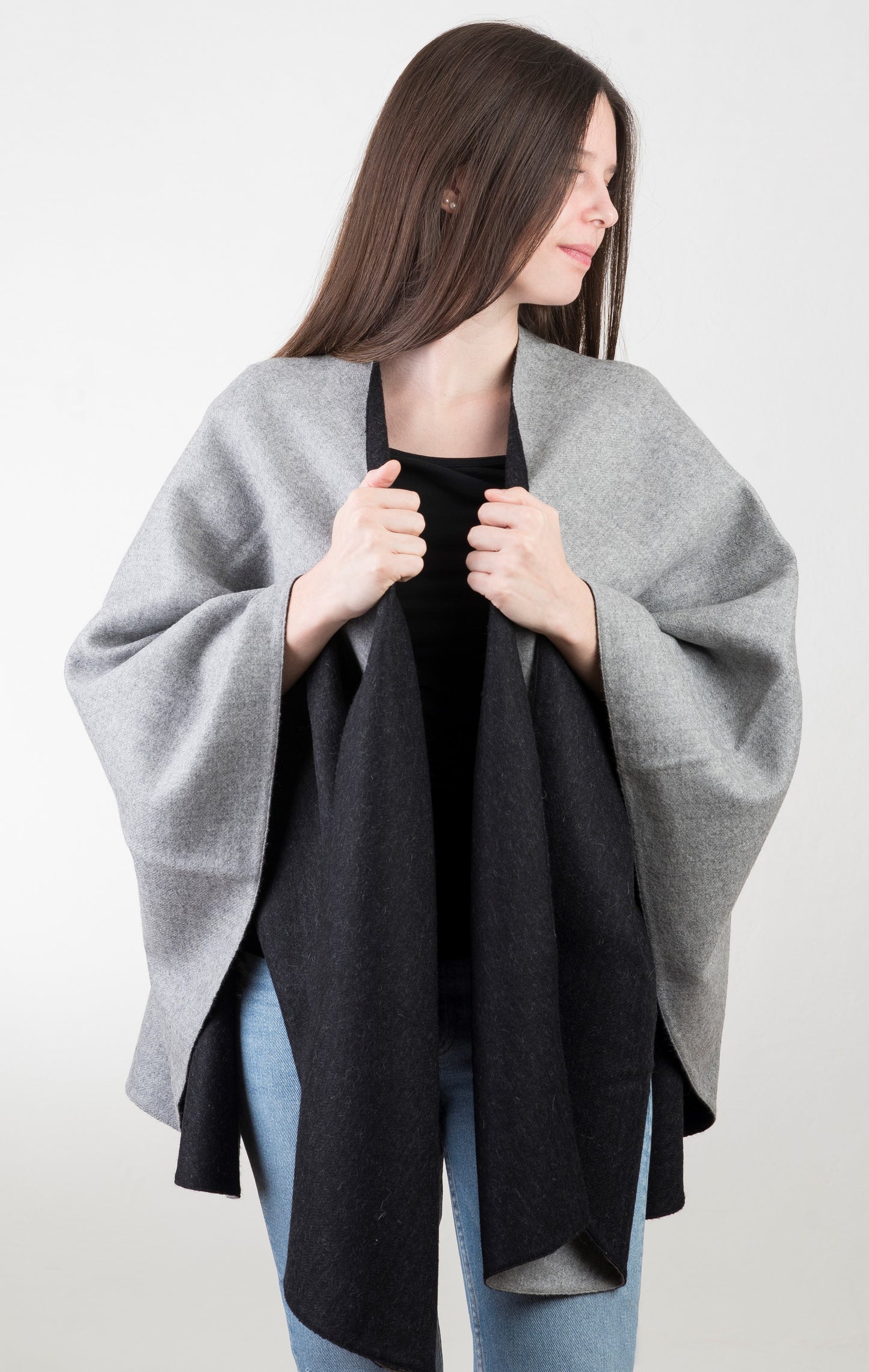 Ruana "Reversible"