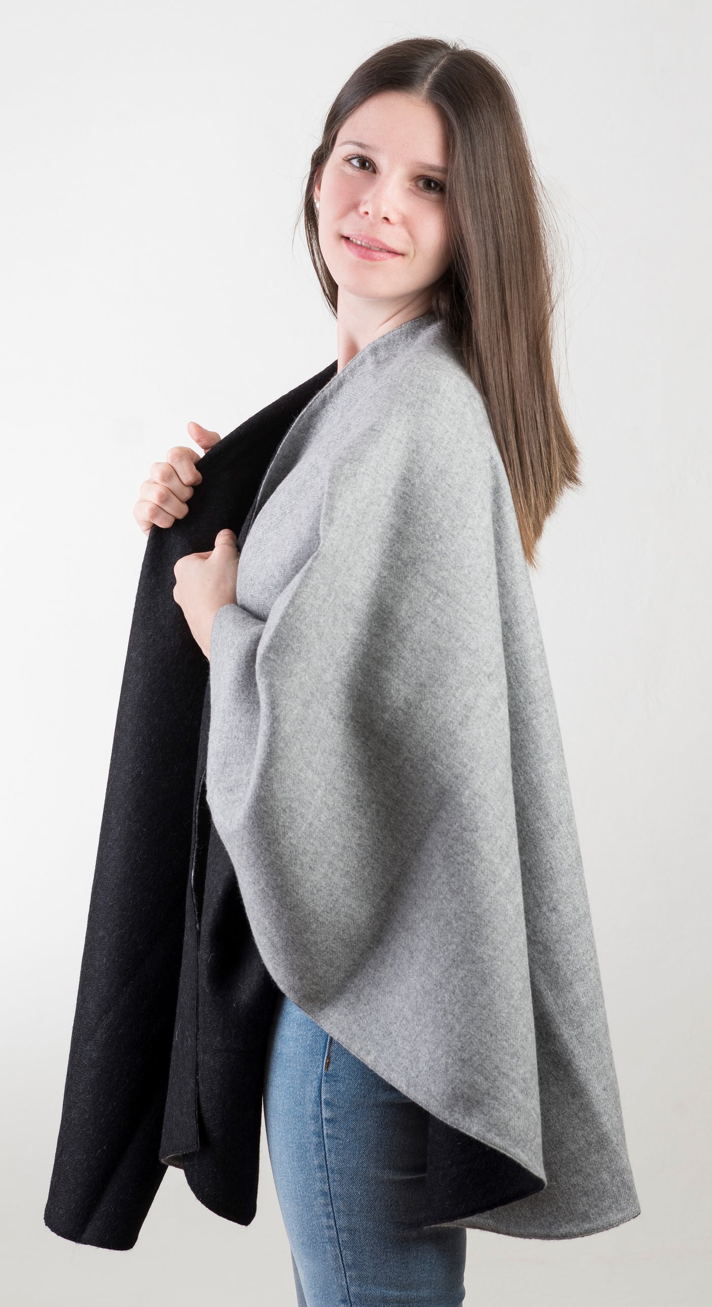 Ruana "Reversible"