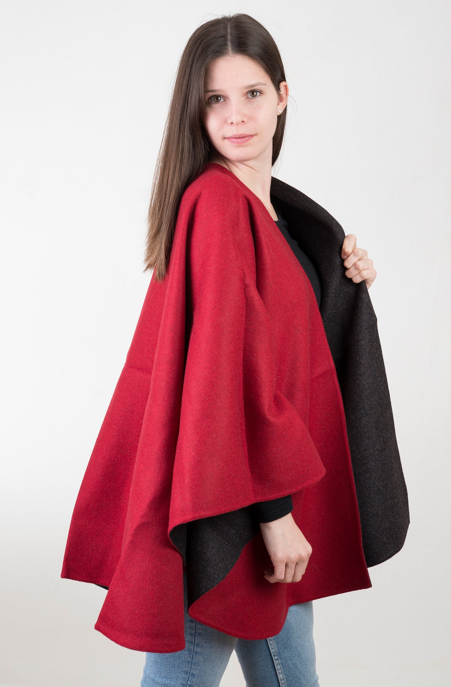 Ruana "Reversible"