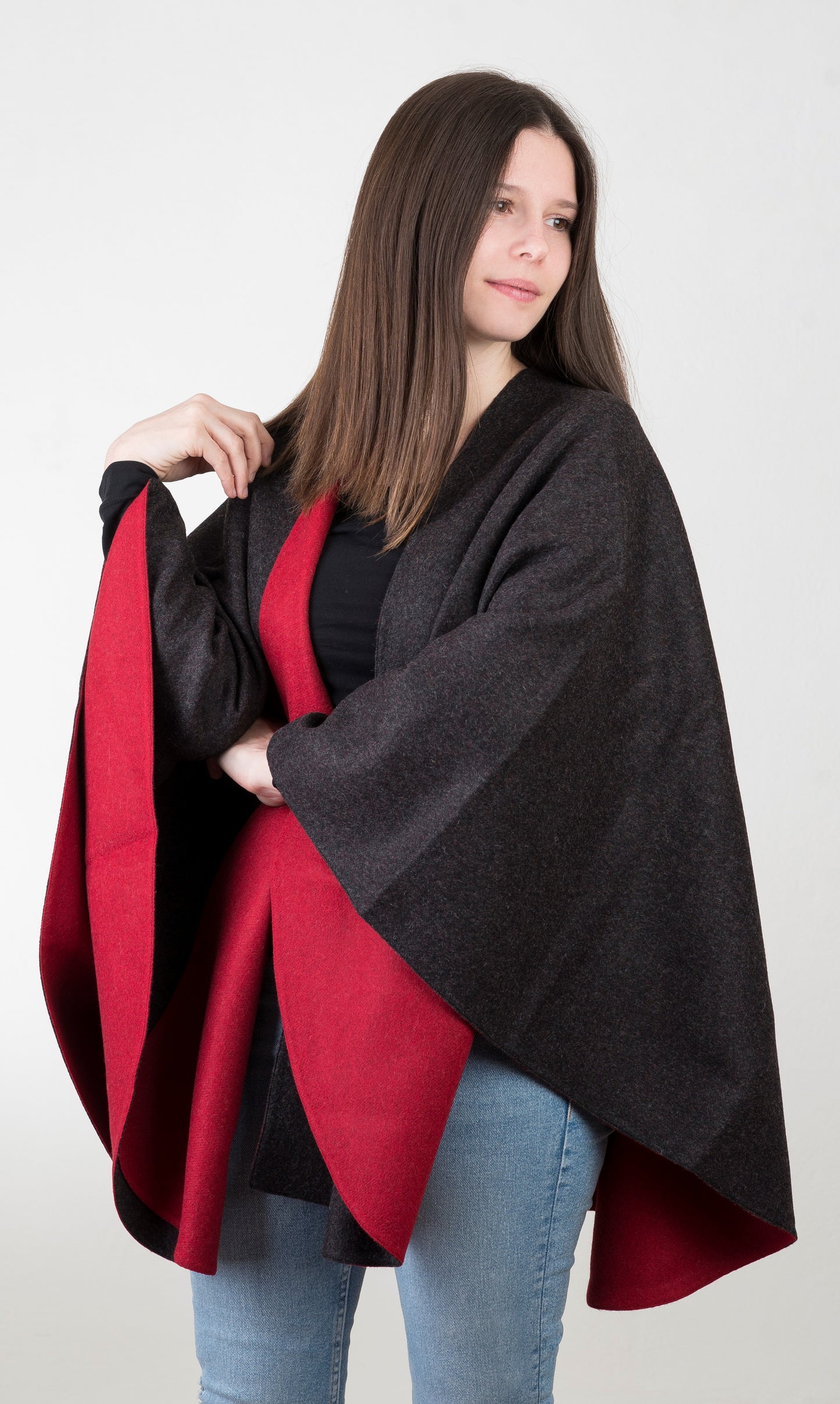 Ruana "Reversible"
