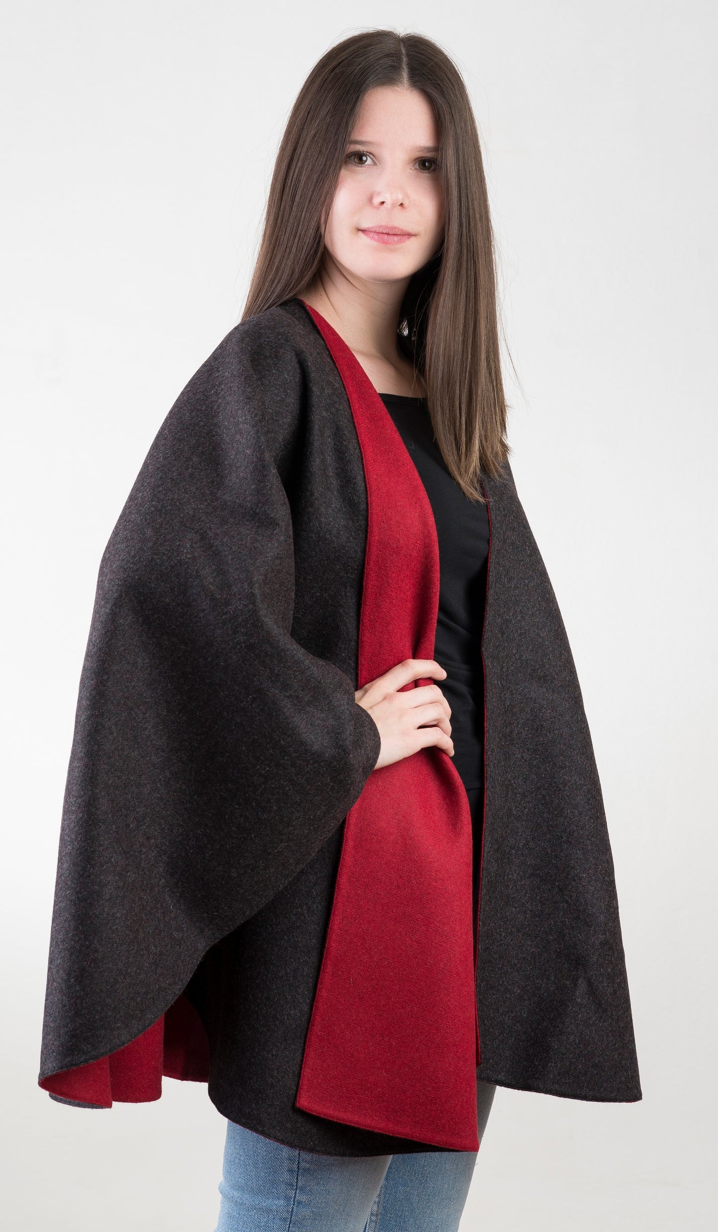Ruana "Reversible"