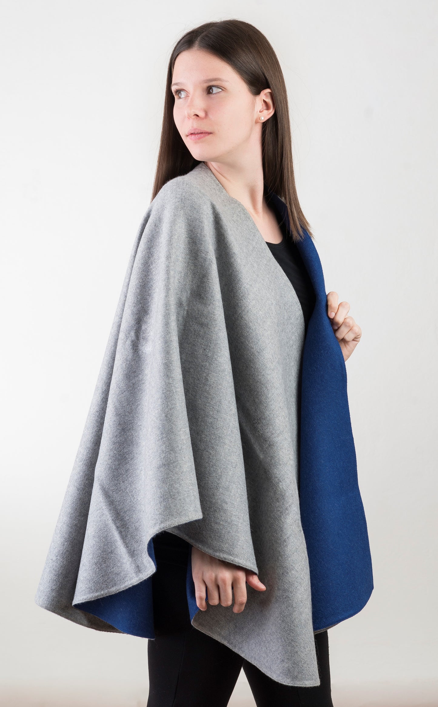 Ruana "Reversible"