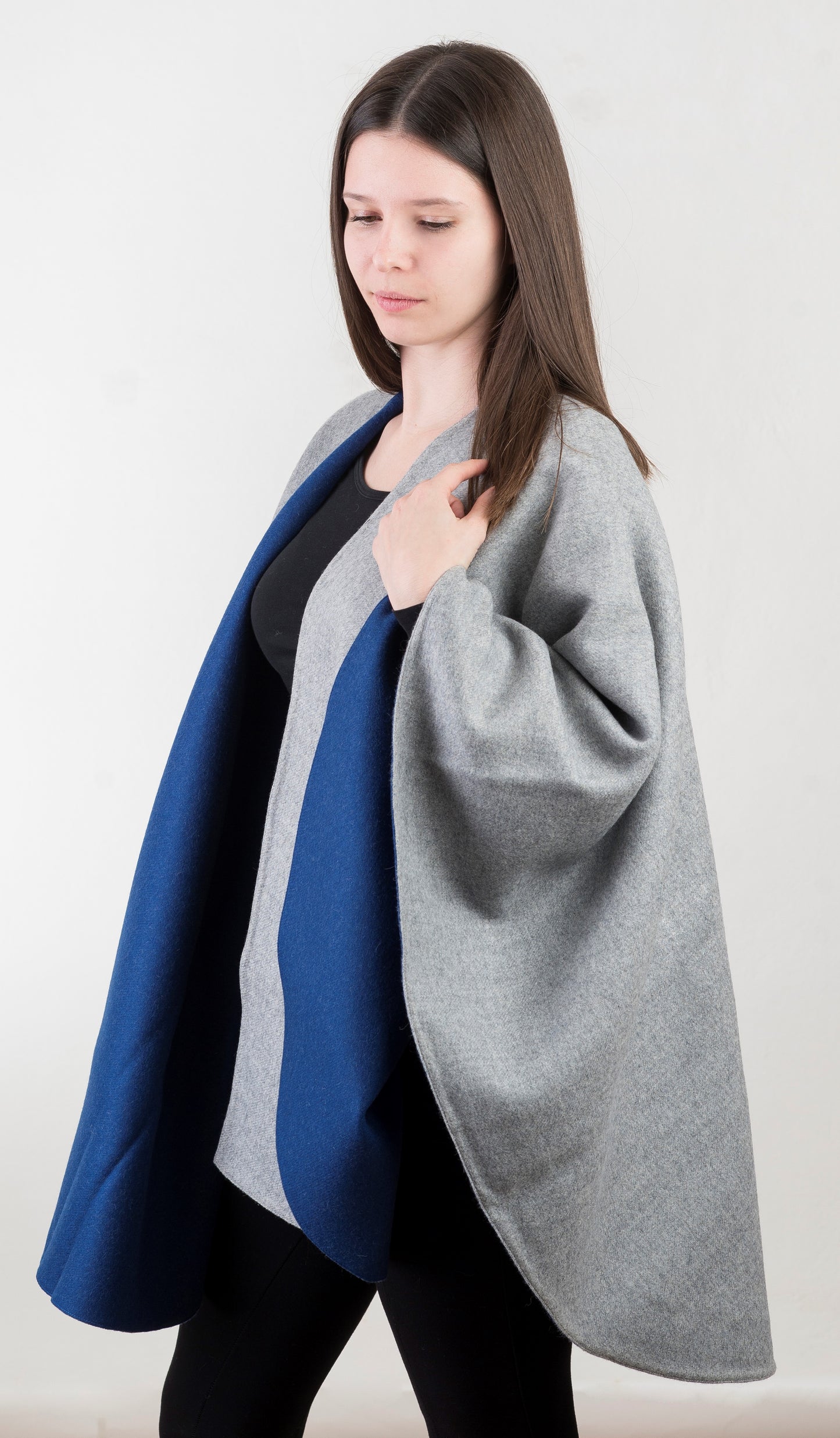 Ruana "Reversible"