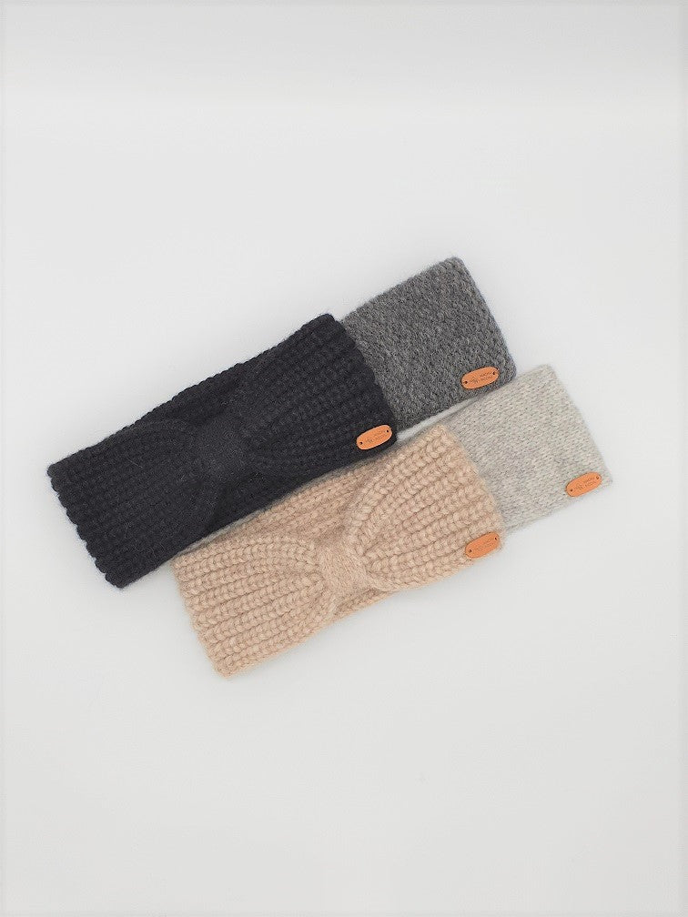 Strickstirnband "Masche"